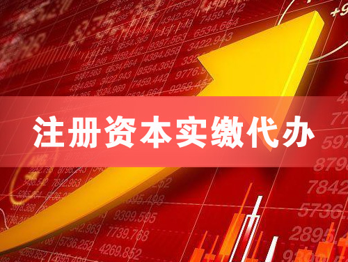 海珠注册资本实缴代办